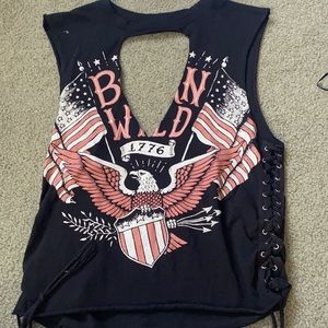 cut out tank top
